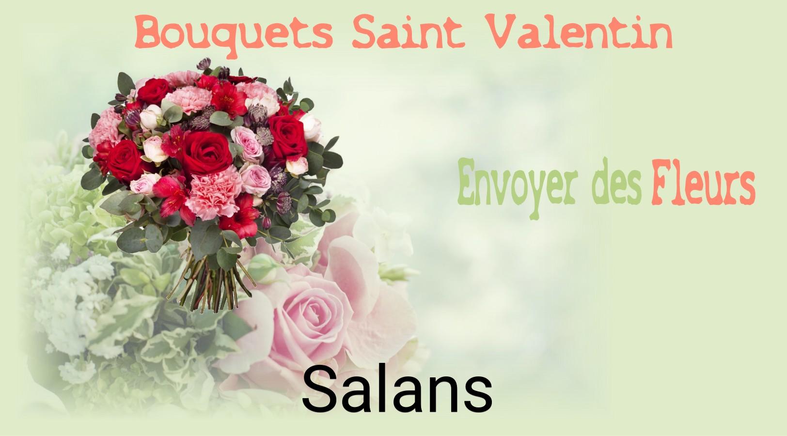 Roses de Saint-Valentin livrées à Salans